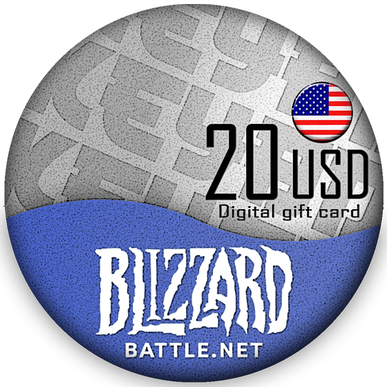 🔰 Blizzard Gift Card 💠 20$ (USA) [Без комиссии]