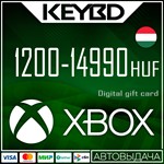 Xbox Gift Card  1200-14990 HUF (Венгрия)