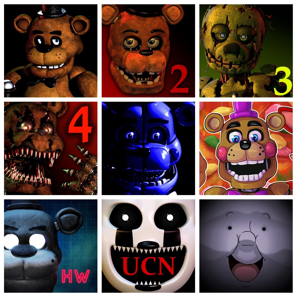  Five Nights at Freddy´s все части iPhone iOS AppStore
