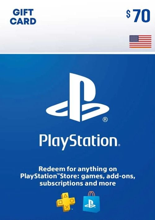 🎁 PSN USA карта пополнения на 70$ USD (USA) 🔥