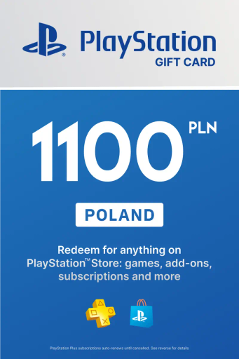 🎁 PSN Польша карта пополнения на 1100 zl (PLN) 🔥