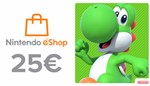  КАРТА ОПЛАТЫ NINTENDO ESHOP — 25 EUR [EU] | СКИДКИ - изображение № 2