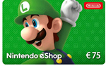  КАРТА ОПЛАТЫ NINTENDO ESHOP — 75 EUR [EU] | СКИДКИ