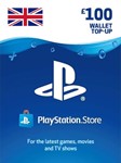  PSN UK карта пополнения на 100 GBP (UK) 
