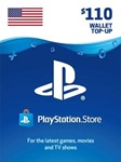 PSN USA карта пополнения на 110$ USD (USA)