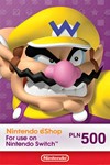  КАРТА ОПЛАТЫ NINTENDO ESHOP — 500 PLN [PL] | ПОЛЬША