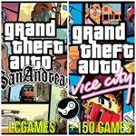 GTA San Andreas & Vice City +200 ИГР Steam | ГТА