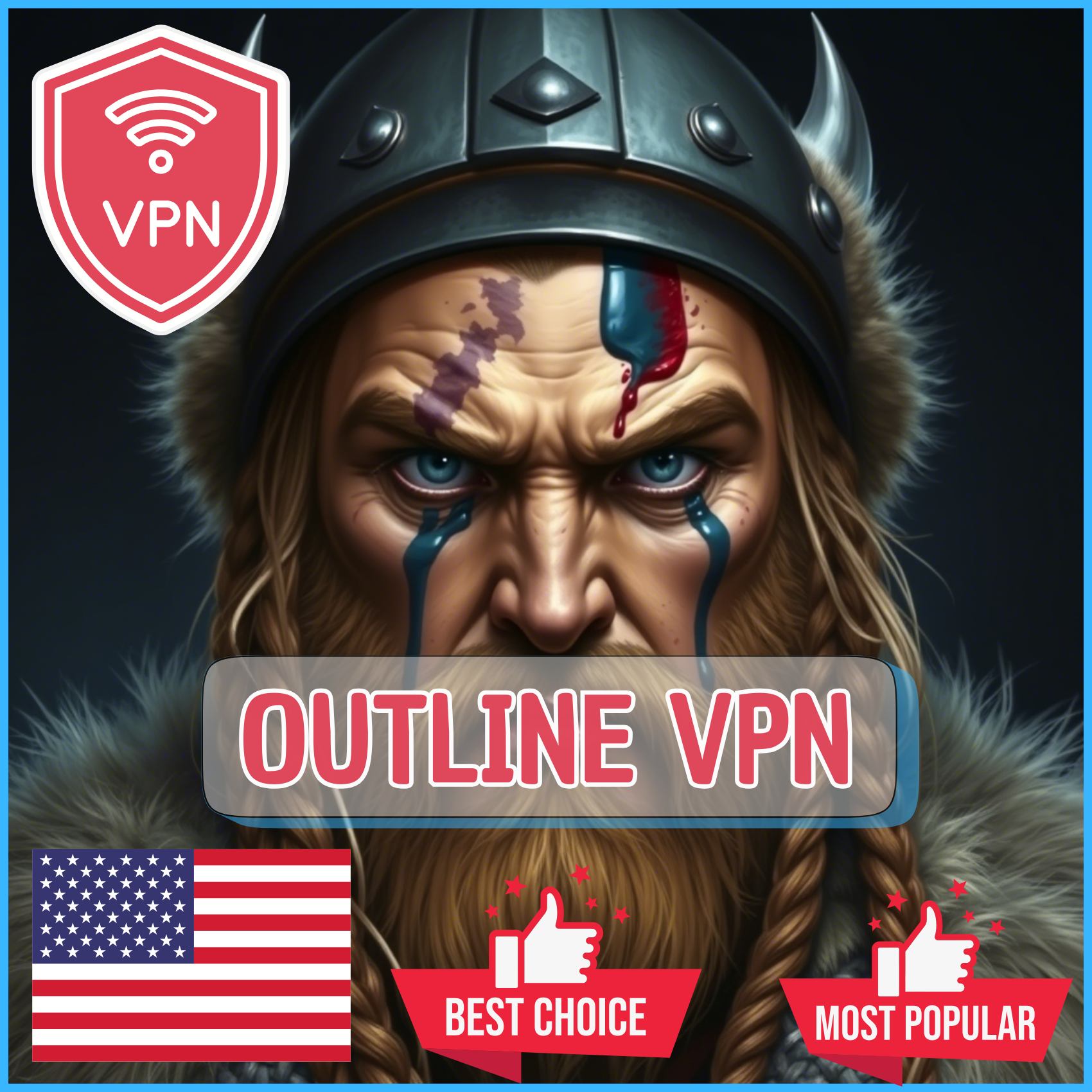 USA OUTLINE VPN - ЧАСТНЫЙ VPN 30 дней