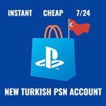 НОВАЯ ТУРЕЦКАЯ аккаунт Playstation/PSN ⭐ТУРЕЦКАЯ ️