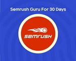 SEMRUSH Guru Plan 30 Days Private Account