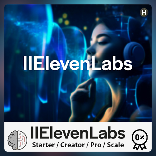 🤖⭐ELEVENLABS🔥ПРОДЛЕНИЕ/ПОДПИСКА - НЕТ ВХОДА 1 МЕСЯЦ ⭐