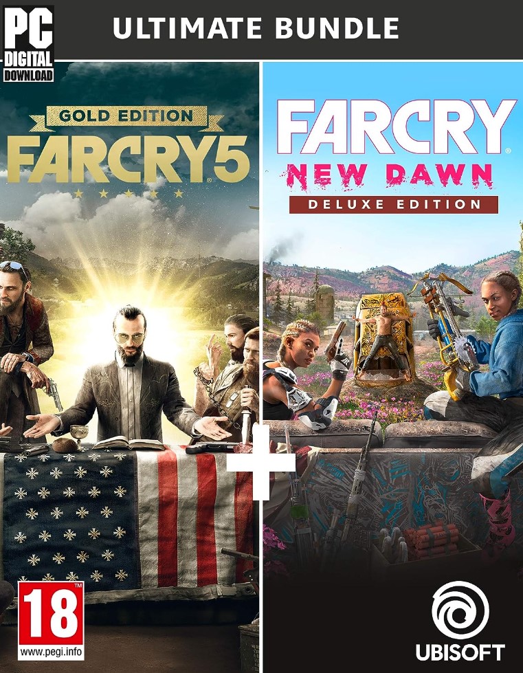 Far Cry 5 Gold + Far Cry New Dawn Deluxe Ubisoft