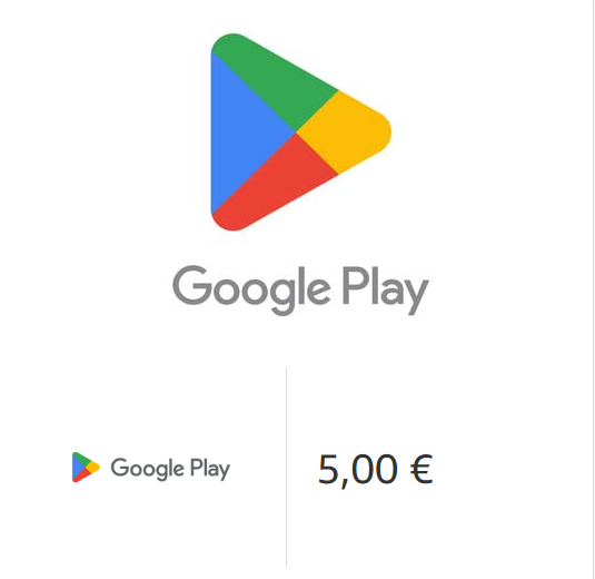 Google Play Карта 5 EUR  Германия DE Подарочная Карта