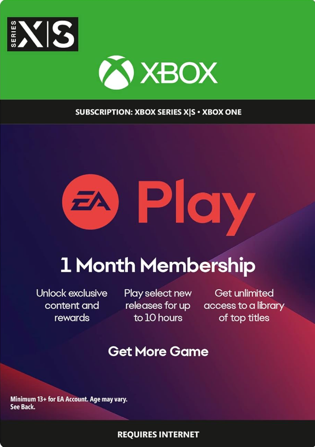 EA Play 1 месяц XBOX подписка