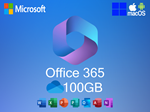  Офис 365 А3 | На 12 месяцев — Win/Mac/iOS/Android