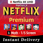  NETFLIX  1 МЕСЯЦ  PREMIUM 4K  Мультиэкраны ️