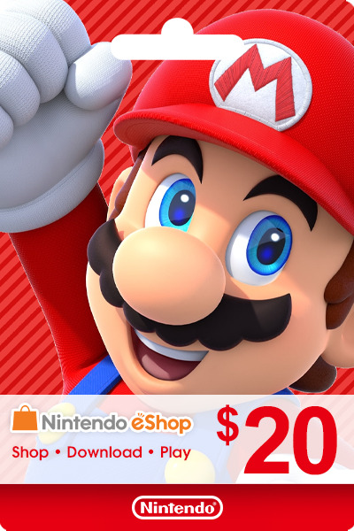 🍄Карта пополнения Nintendo eShop 20$ USA США🍄