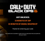 15 Min Double XP + 15 Min Weapon XP / MONSTER ENERGY