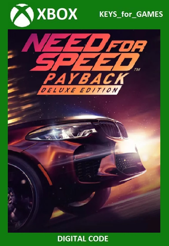 ✅🔑Need for Speed Payback- Deluxe XBOX ONE/Series X|S🔑