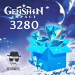 3280+600 кристаллов сотворения Genshin Impact по ID