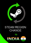  Изменить регион Steam INDIA | AUTO 26 ₹ CARD