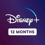 DISNEY+ 12 MONTHS PREMIUM (INDIVIDUAL)