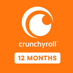Crunchyroll MEGA FAN 12 месяцев/1 год индивидуально 