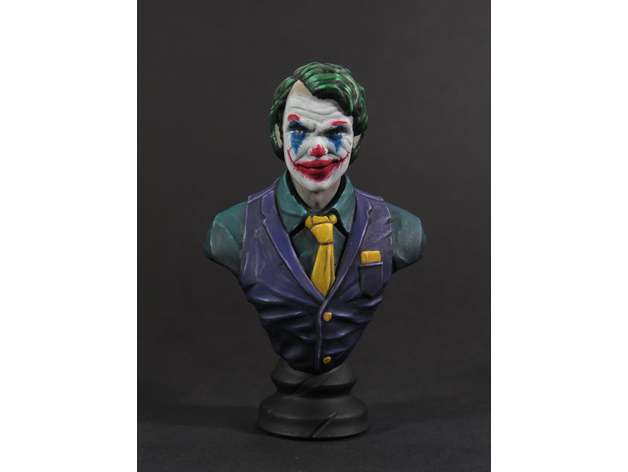 JOKER BUST: ПРОВЕРЕН И ГОТОВ К 3D ПЕЧАТИ