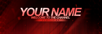 Psd-шаблон баннер (шапки) для Twitch Neon