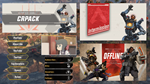 Заставки и оверлеи Twitch для Photoshop APEX Legends