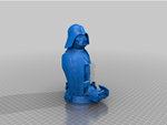 БЮСТ ДАРТА ВЕЙДЕРА: ПРОВЕРЕН И ГОТОВ К 3D ПЕЧАТИ - изображение № 2