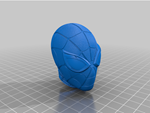MARVEL SPIDERMAN BUST:  ПРОВЕРЕН И ГОТОВ К 3D ПЕЧАТИ - изображение № 7