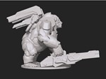 WINSTON OVERWATCH:  ПРОВЕРЕН И ГОТОВ К 3D ПЕЧАТИ - изображение № 2