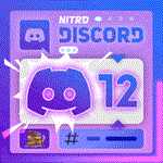  DISCORD NITRO FULL 12 МЕСЯЦЕВ + 2 БУСТА  1 ГОД