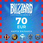 Blizzard Gift Card 70 EUR Battle.net | Diablo IV  EU