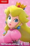 Карта код пополнения Nintendo eShop 100 евро