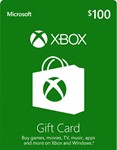 Подарочная карта на 100$ USD Xbox Live (USA)⭐️