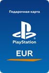 Пополнение PlayStation PSN карта EUR ВСЕ НОМИНАЛЫ