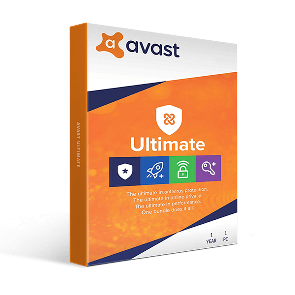 Avast Ultimate - Лицензионный ключ на 1 год для 3 устро