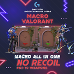Valorant Macro No Recoil 10 в 1 | Мышь Logitech