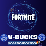 FORTNITEВ-БАКСЫ1000 2800 5000 13500 EPIC/XBOX/PS