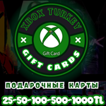 25-4000 ЛИР XBOX LIVE ТУРЦИЯ КОШЕЛЬКА ПОПОЛНИТЬ КАРТА