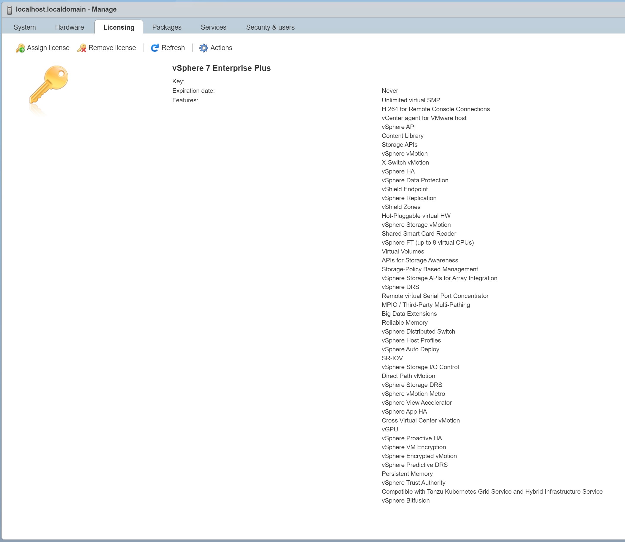 Купить лицензионный ключ VMware vSphere 7 Enterprise Plus — Ключ ...