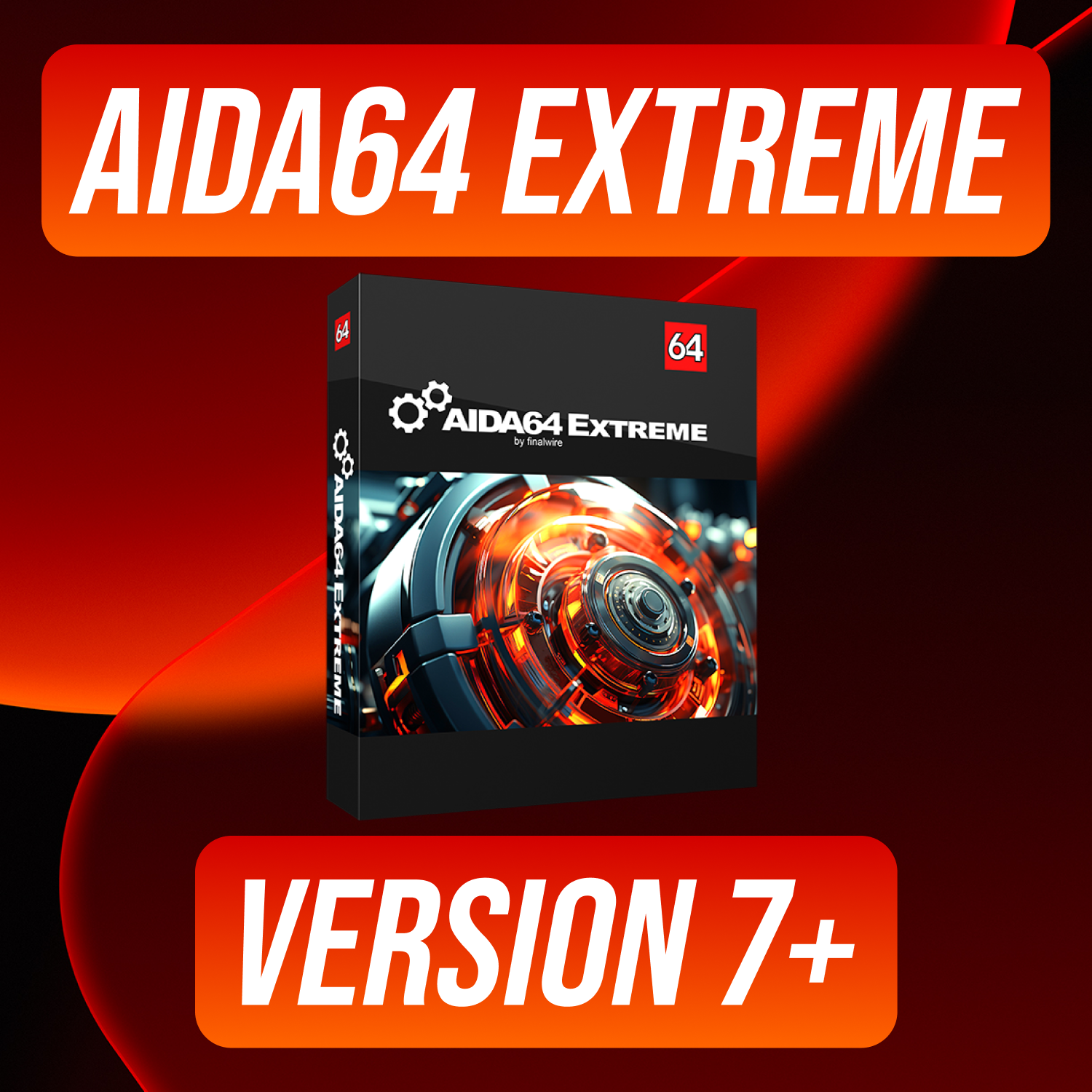 AIDA64 Extreme Edition 7+ ключ активации (Бессрочно)