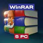 WinRAR Лицензия на 5 ПК — Файл активации
