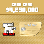 GTA Online: платежная карта «Акула-кит» (PS4™)ПСН