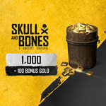 1100 золотых монет Skull and BonesПСНPLAYSTATION