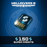 HELLDIVERS™ 2: 150 супер-кредитовПСНPLAYSTATION