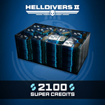HELLDIVERS™ 2: 2100 супер-кредитовПСНPLAYSTATION