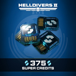 HELLDIVERS™ 2: 375 супер-кредитовПСНPLAYSTATION